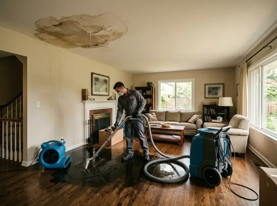 attic-pipe-burst-ceiling-drip-008 — frequently asked questions, Water Damage Restoration & Carpet Care in Northwest Harwich,…